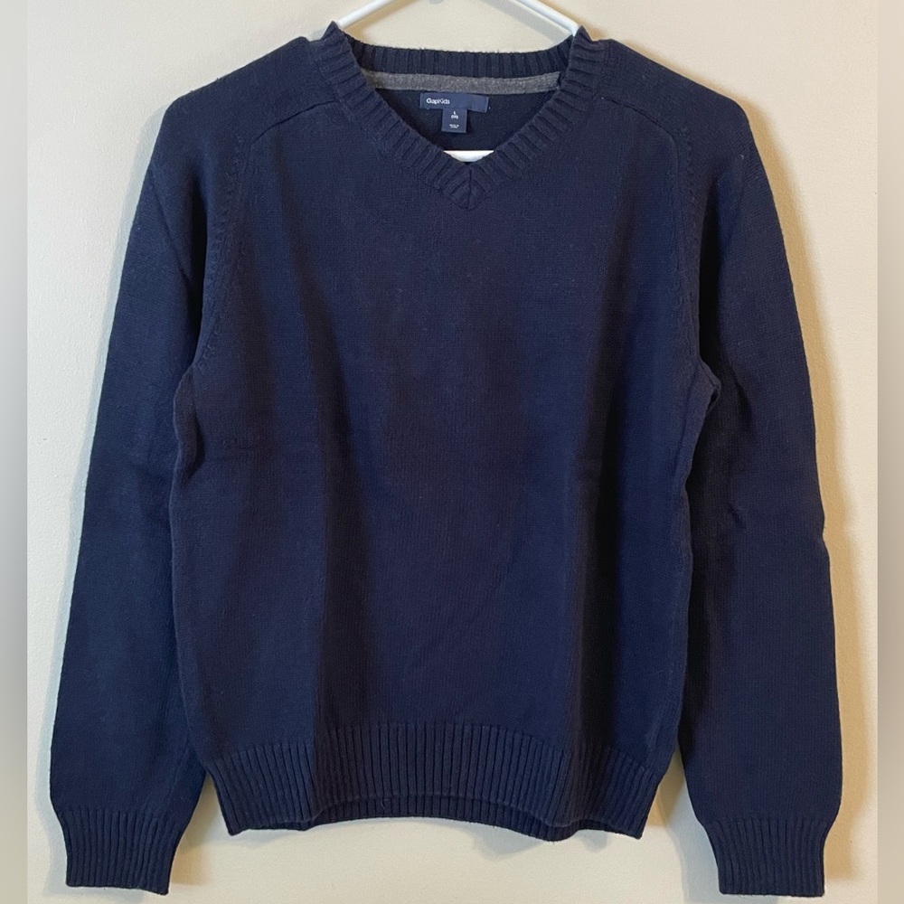 Boys Gap Sweater, Size Large, Navy